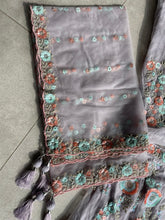 Mauve floral Lehenga