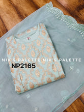 Niks - chanderi banarasi anarkali (plus size too up to UK 30)