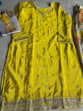 Chinon silk with yellow floral bliss palazzo set
