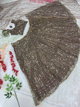 Dusty pink partywear Lehenga