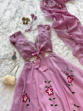 Fendi crush lilac readymade Lehenga