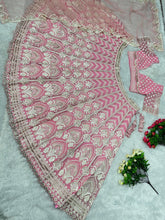 Pink pearl Lehenga