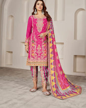 Tulip pants readymade - pink and grey