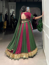 Vibrant shades readymade Chaniya choli