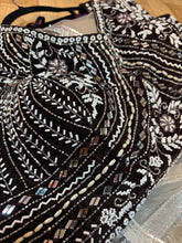Boutique collection - brown diamond Lehenga