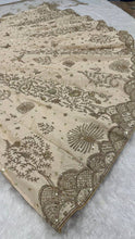 Classic Lehenga - Ivory and gold silk Lehenga