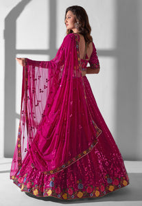 Lifestyle collection - hot pink Lehenga