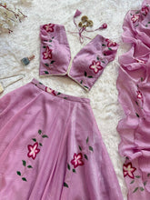 Fendi crush lilac readymade Lehenga