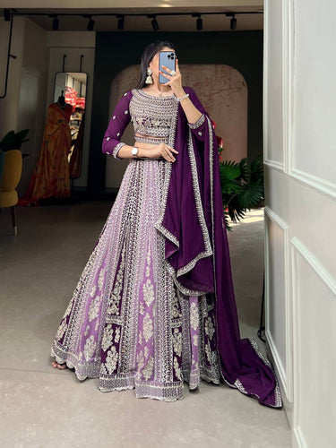 Purple beauty Lehenga