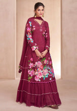 Janisha - maroon long top style oufit
