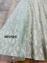 Niks - chanderi banarasi anarkali (plus size too up to UK 30)