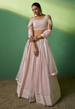 Arna collection - pastel purple georgette Lehenga