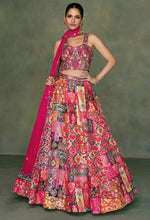 Janisha readymade - art silk Lehenga