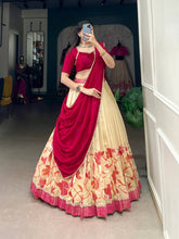 Pink silk readymade Lehenga (sangeet night)