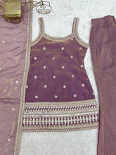 Fendy silk strappy dusty pink palazzo set