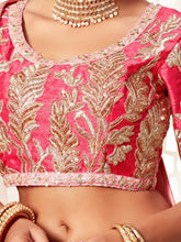 Graceful pastel pink Lehenga
