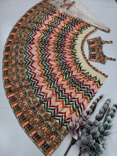Colourful zig zag Lehenga (also available for plus and tall)