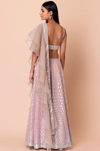 Baby pink glam Lehenga