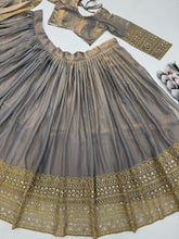 Metallic lilac and antique gold undertone
