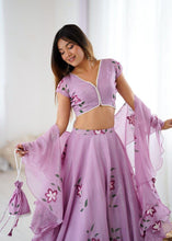 Fendi crush lilac readymade Lehenga