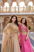 Pure crunchy gold simple Lehenga