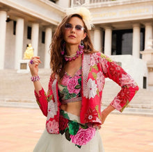 Boutique collection - fusion style Lehenga with jacket