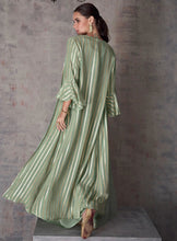 Lovely Green trouser set with jacket