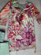 Green floral trouser set