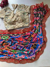 Shilpa Shetty inspired Kundra style sequins saree