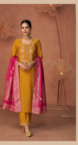 Shiny - Viscose silk salwaar kameez