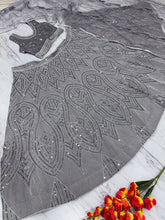 Silver sequins stylish Lehenga (special Sangeet night)