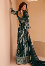 Janisha - readymade black floral gown
