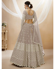 Tanaya - mink zari sequins georgette Lehenga (long sleeves possible)