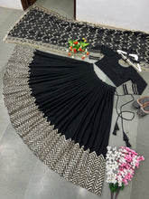 Simple and elegant black Lehenga