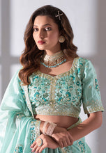 Lifestyle collection - sea green Lehenga