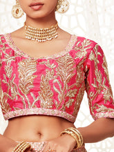 Graceful pastel pink Lehenga