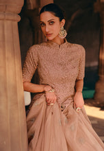 Janisha readymade - beige long top Leheng