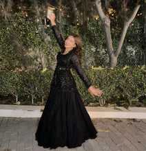 Blazer style sequinned readymade Lehenga