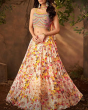 Boutique collection - yellow floral Lehenga
