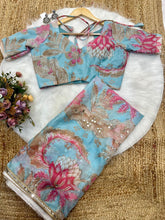 Celebrity inspired silk mirror work saree - lots of colour options