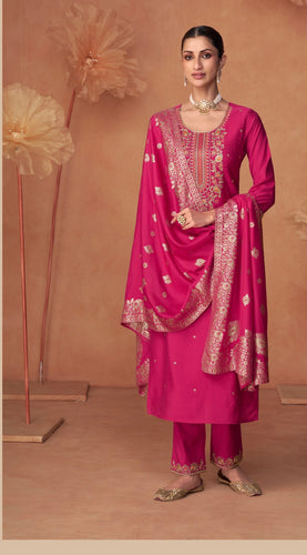 Shiny - Viscose silk salwaar kameez