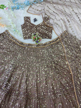 Dusty pink partywear Lehenga