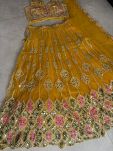 Boutique collection - Radiant yellow Embroidered Lehenga Set