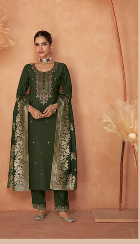 Shiny - Viscose silk salwaar kameez