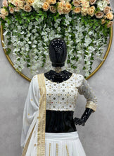 Stunning white and gold Lehenga