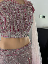 Boutique collection - pink glamour Lehenga Indo western style (one off piece)