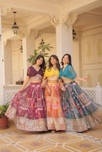Indo western style Russian silk readymade Lehenga in wine