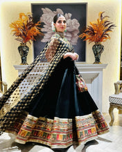 Sabyasachi inspired black gown