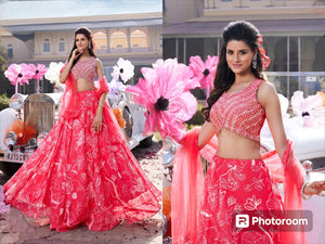 Boutique collection - rose pink Lehenga