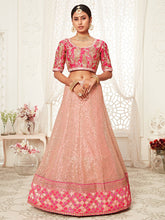 Graceful pastel pink Lehenga
